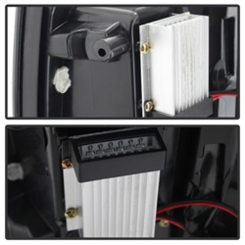 SPYDER 5078148 Spyder Ford F150 09-14 LED Tail Lights Black Smoke ALT-YD-FF15009-LED-BSM