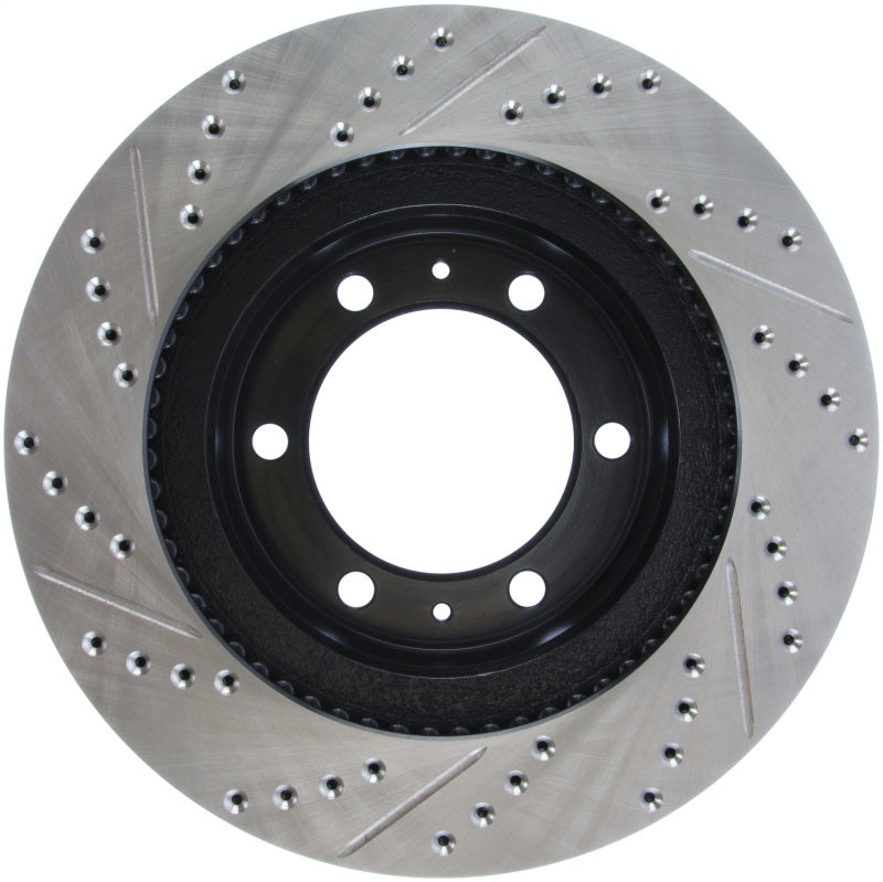 Stoptech 127.44129L StopTech 07-08 Toyota FJ Cruiser / 05-08 Tacoma (6 lug) / 03-08 4 Runner (319mm disc) SportStop Slo