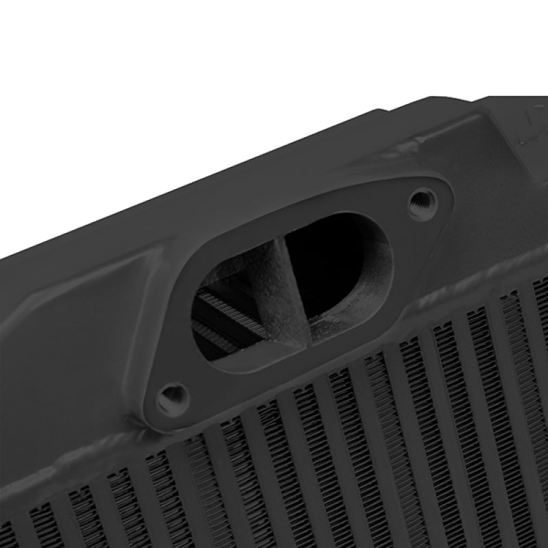 Mishimoto MMTMIC-STI-08BKBK Subaru 08-15 WRX STi Top-Mount Intercooler Kit - Powder Coated Black & Black Hoses