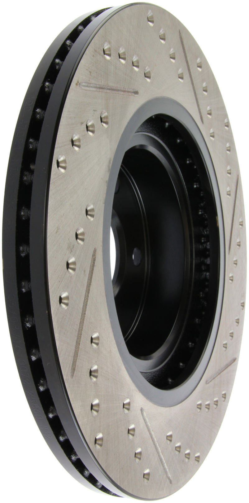 Stoptech 127.47021R StopTech Slotted & Drilled Sport Brake Rotor