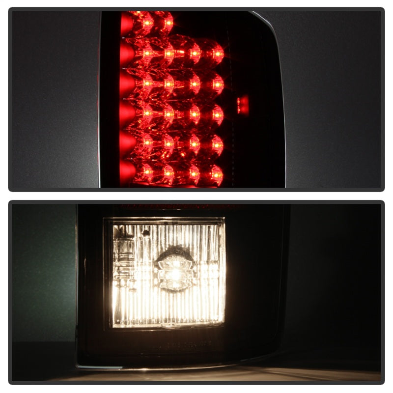 SPYDER 5078117 Spyder Dodge RAM 07-08 1500/RAM 07-09 2500/3500 LED Tail Lights Black Smoke ALT-YD-DRAM06-LED-BSM
