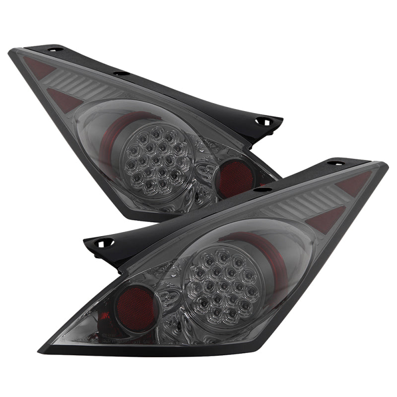 SPYDER 5022530 Spyder Nissan 350Z 03-05 LED Tail Lights Smoke ALT-YD-N350Z02-LED-SM