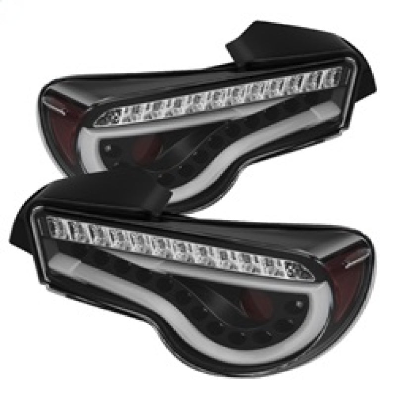SPYDER 5072009 Spyder Scion FRS 12-14/Subaru BRZ 12-14 Light Bar LED Tail Lights Black ALT-YD-SFRS12-LBLED-BK