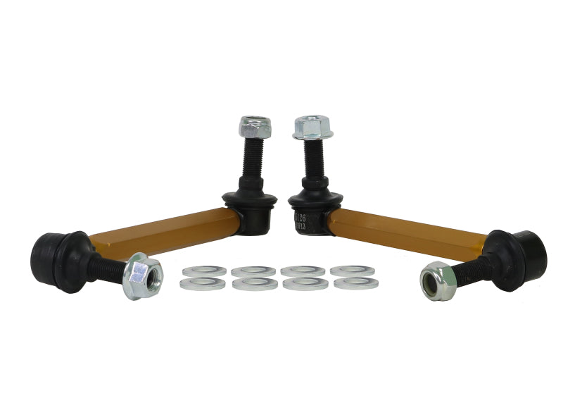Whiteline KLC180-215 11+ Ford Ranger PX 2WD/4WD Rear Swaybar link kit-Adjustable Extra Heavy Duty Ball Link