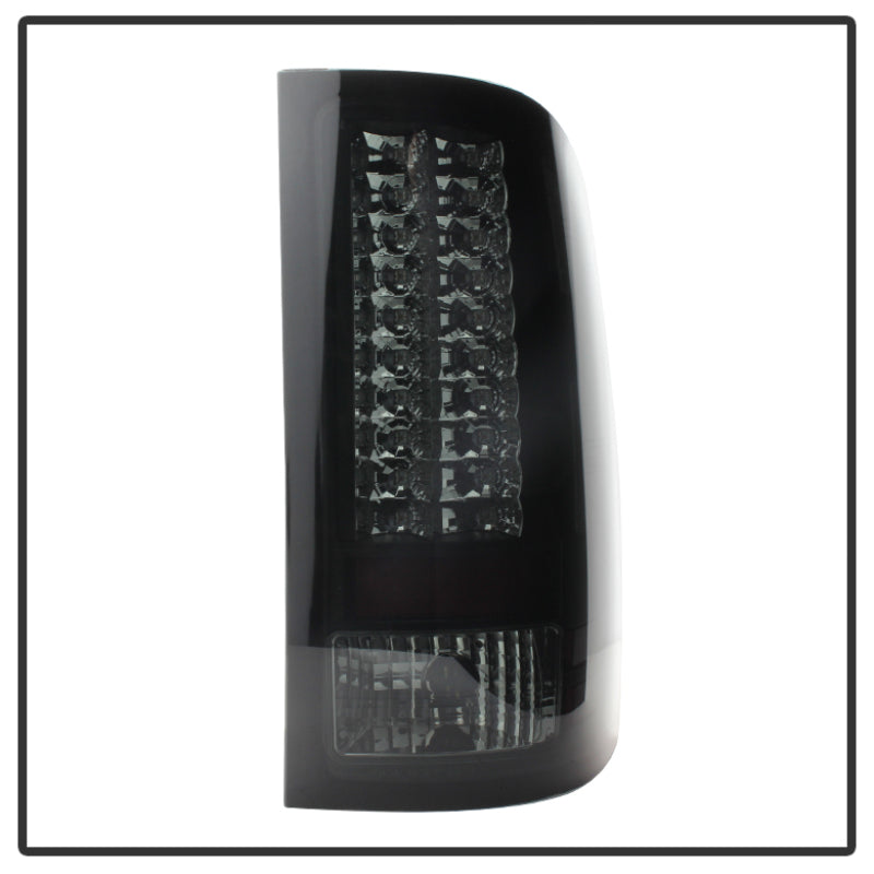 SPYDER 5078186 Spyder GMC Sierra 07-13 (Not 3500 Dually 4 Rear Wheels)LED Tail Lights Blk Smke ALT-YD-GS07-LED-BSM