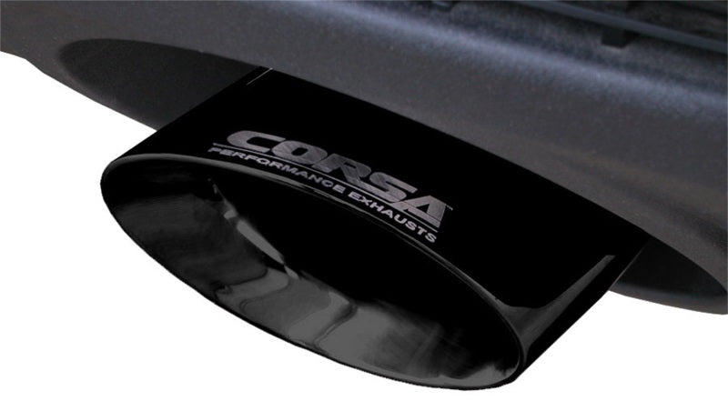 CORSA Performance 14952BLK Corsa 2010-2015 Chevrolet Camaro Coupe SS 6.2L V8 Auto Black Sport Cat-Back + XO Exhaust
