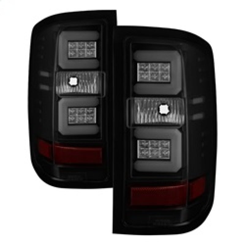 SPYDER 5083739 Spyder Chevy Silverado 16-17 Light Bar LED Tail Lights - Black Smoke ALT-YD-CS16-LED-BSM