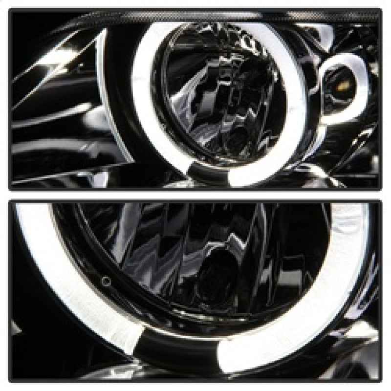 SPYDER 5009098 Spyder BMW Z3 96-02 Projector Headlights LED Halo Chrome High H1 Low H1 PRO-YD-BMWZ396-HL-C