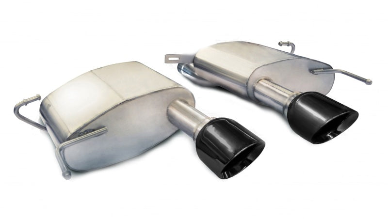 CORSA Performance 14942BLK Corsa 2011-2015 Cadillac CTS Coupe V 6.2L V8 Black Sport Axle-Back Exhaust