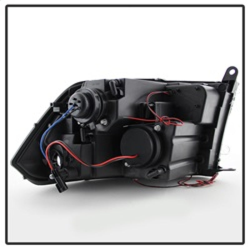 SPYDER 5010049 Spyder Dodge RAM 1500 09-14 10-14 Projector Headlights Halogen- LED Halo LED - Chrm PRO-YD-DR09-HL-C