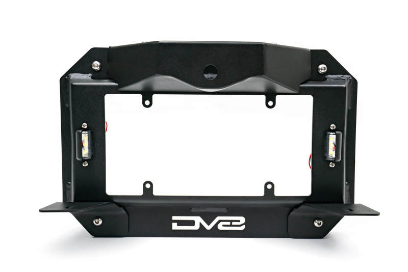 DV8 Offroad TSJL-03 18-22 Jeep Wrangler JL Spare Tire Delete Kit w/Light Mounts