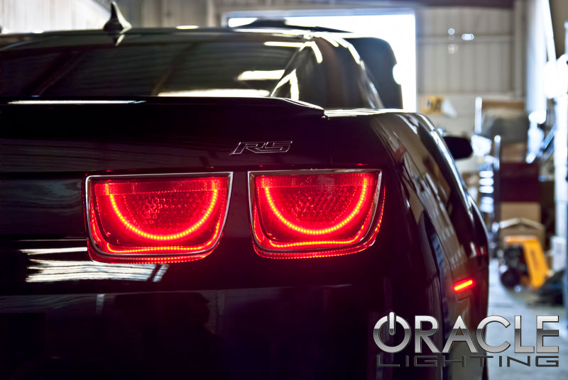 ORACLE Lighting 2533-003 Oracle 10-13 Chevrolet Camaro LED Afterburner Tail Light Halo Kit - Red SEE WARRANTY