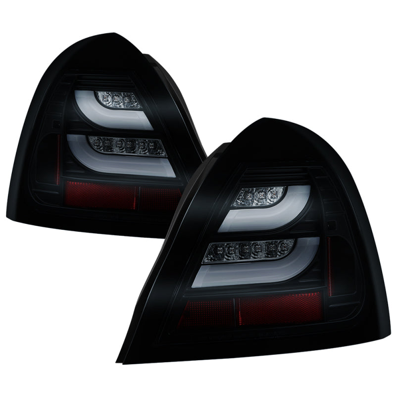 SPYDER 5084385 Spyder 04-08 Pontiac Grand Prix Light Bar LED Tail Light - Black Smoke (ALT-YD-PGP04-LED-BSM)