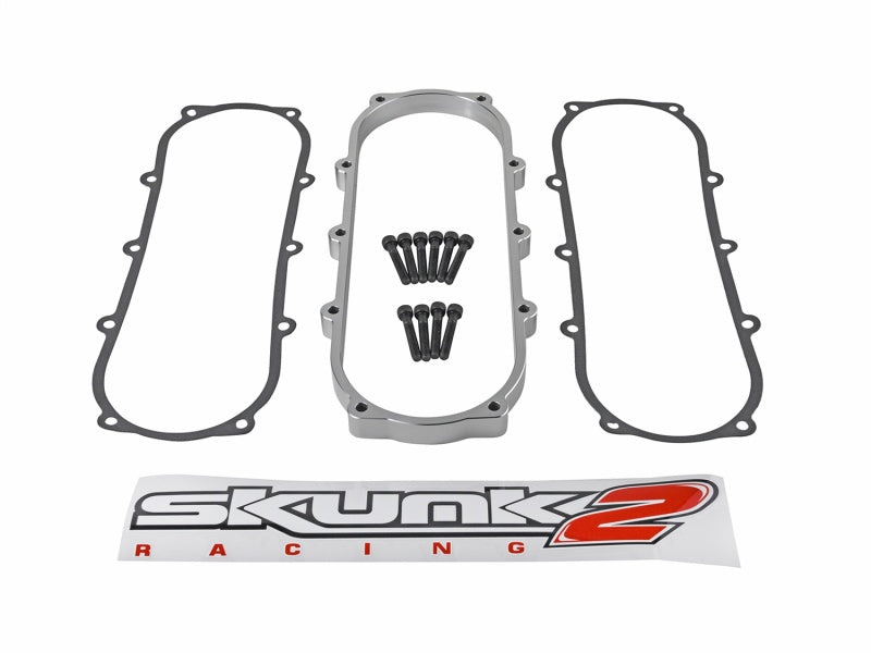 Skunk2 Racing 907-05-9100 Skunk2 Ultra Series Honda/Acura Silver Street Intake Manifold .5 Liter Spacer