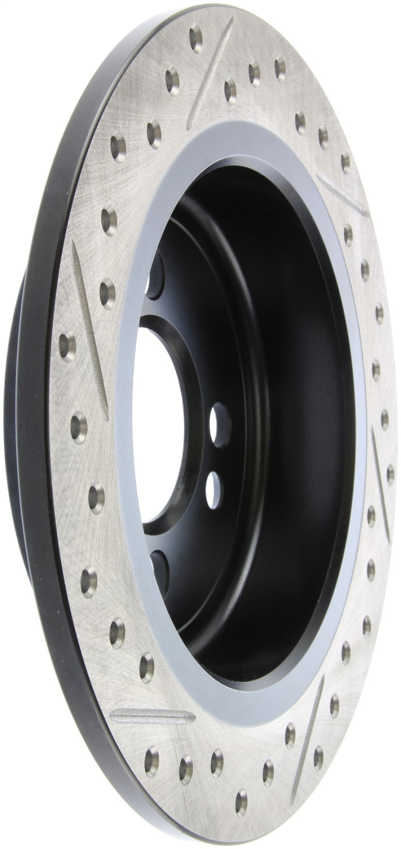 Stoptech 127.34094L StopTech 07-09 Mini Coooper/Cooper S Slotted & Drilled Left Rear Rotor
