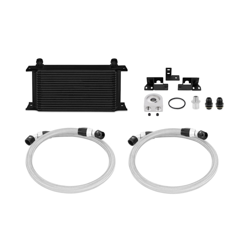 Mishimoto MMOC-WRA-07 07-11 Jeep Wrangler JK Oil Cooler Kit - Silver
