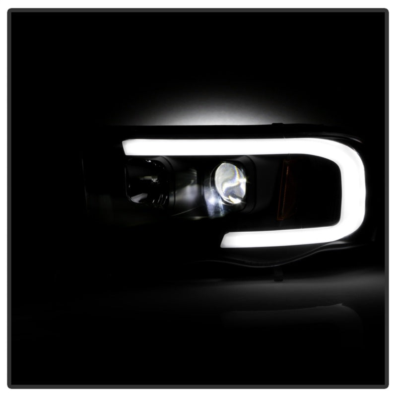 SPYDER 5088079 Spyder Dodge RAM 1500 02-05/RAM 2500/3500 03-05 High-Power LED Headlights - Black PRO-YD-DR02V2PL-BK