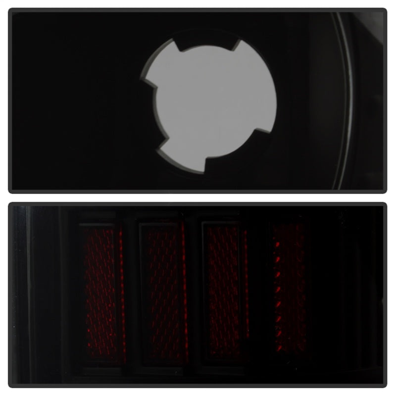 SPYDER 9038501 xTune 97-03 Ford F-150 Light Bar LED Tail Lights - Black Smoke (ALT-ON-FF15097-LBLED-BSM)