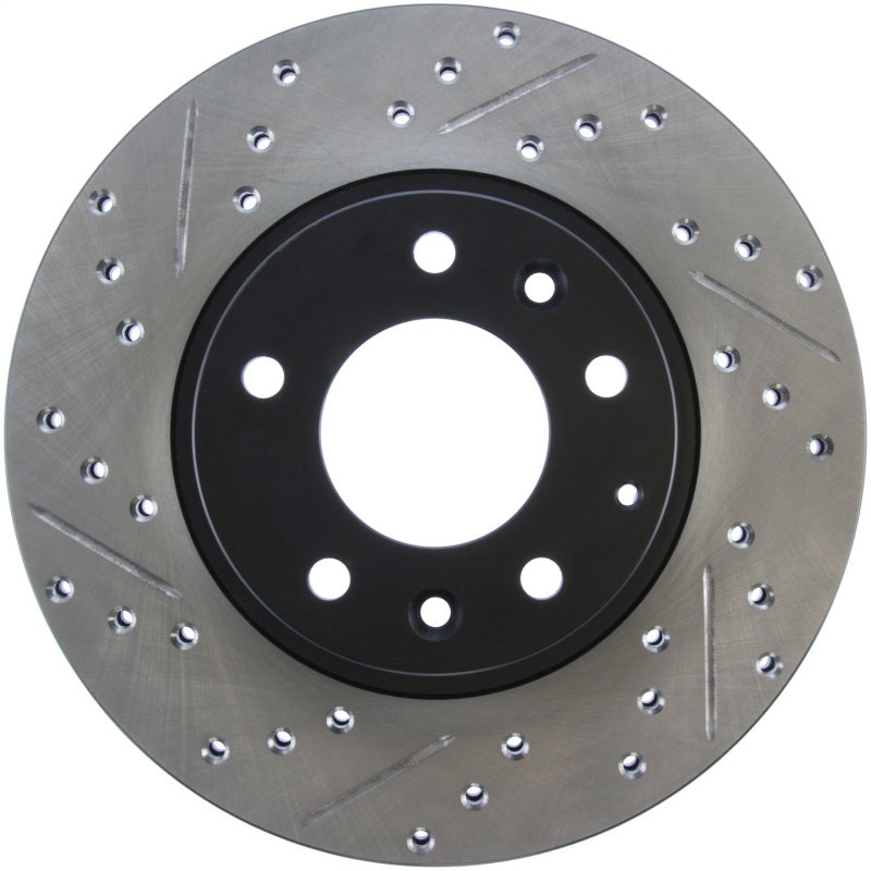 Stoptech 127.45051R StopTech Slotted & Drilled Sport Brake Rotor