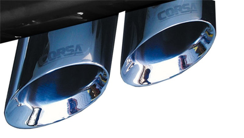 CORSA Performance 14202 Corsa 2007-2010 Cadillac Escalade 6.2L V8 Polished Sport Cat-Back Exhaust