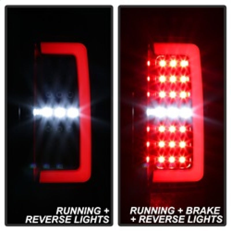 SPYDER 5085252 Spyder Chevy Colorado 2015-2017 Light Bar LED Tail Lights - Black Smoke ALT-YD-CCO15-LED-BSM
