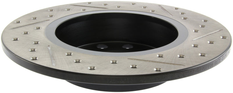Stoptech 127.33131R StopTech Slotted & Drilled Sport Brake Rotor