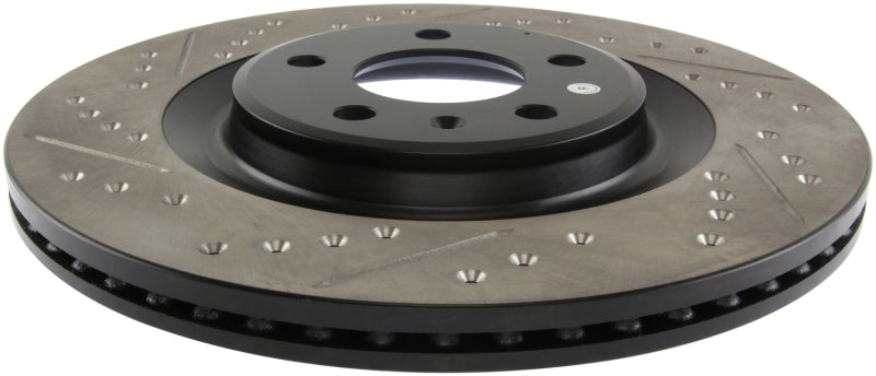 Stoptech 127.33137R StopTech Slotted & Drilled Sport Brake Rotor