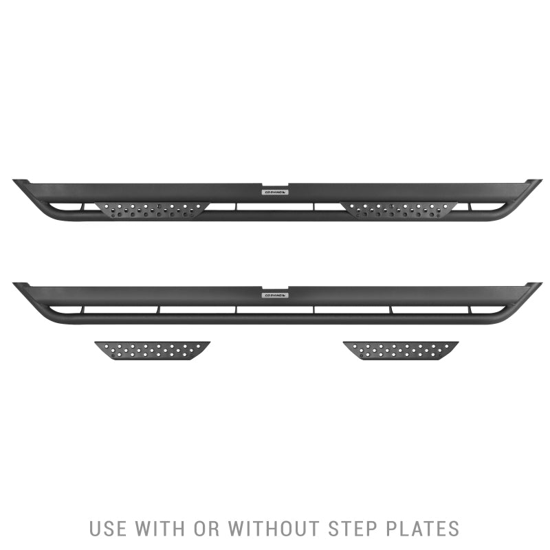 Go Rhino DT60080T Dominator Xtreme DT Side Steps - Tex Blk - 80in. (Boards ONLY/Brackets Req.)