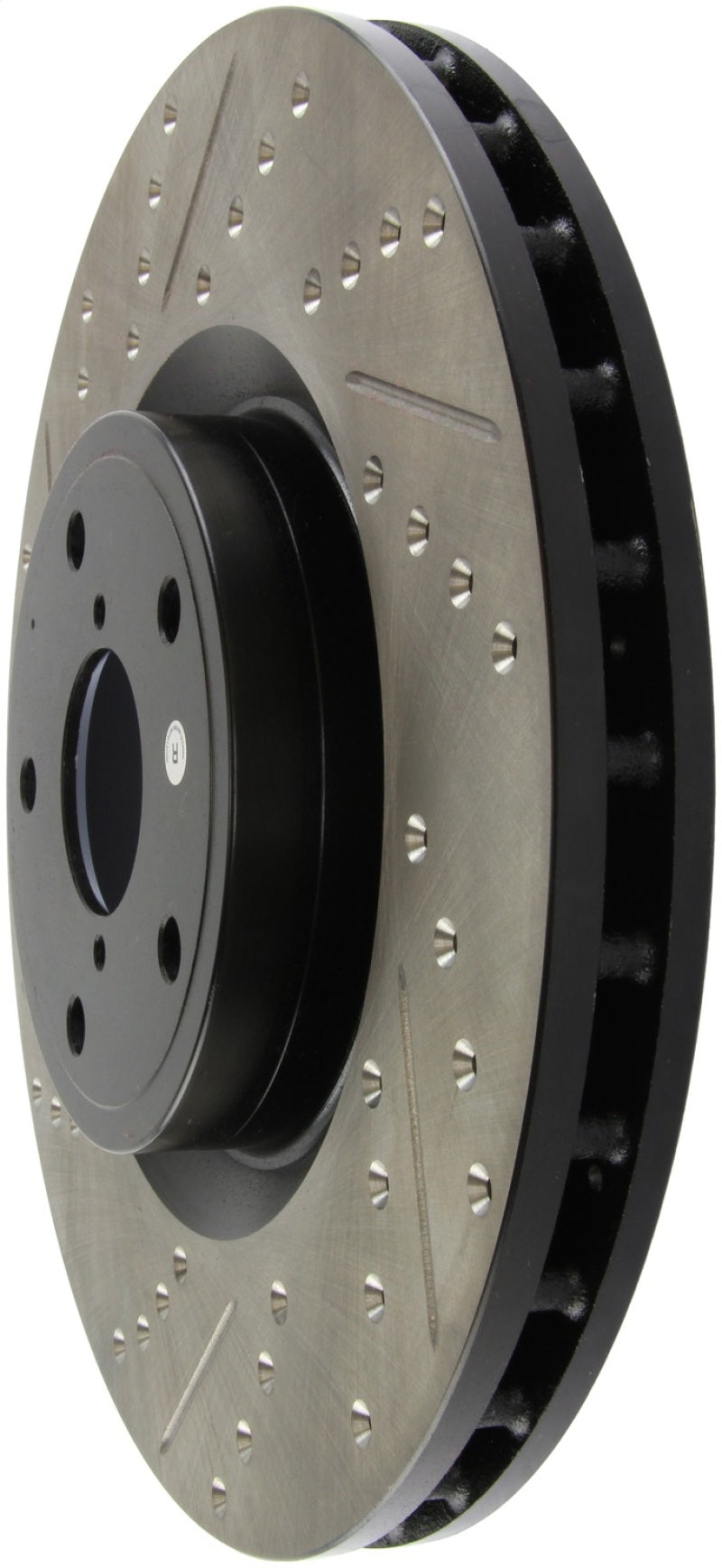 Stoptech 127.47022R StopTech 05-10 Subaru Impreza WRX/STi Slotted & Drilled Right Front Rotor