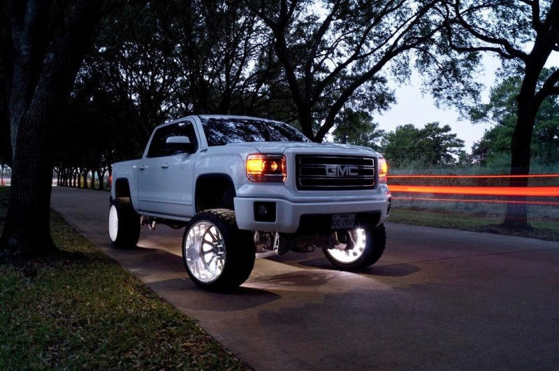 ORACLE Lighting 4228-001 Oracle LED Illuminated Wheel Rings - Double LED - White SEE WARRANTY