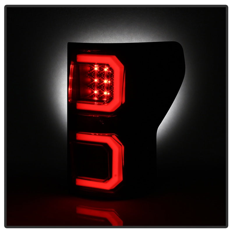 SPYDER 5085443 Spyder 07-13 Toyota Tundra V2 Light Bar LED Tail Lights - Smoke ALT-YD-TTU07V2-LB-BSM