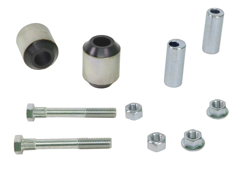 Whiteline W62384 Plus 04/91-05/01 BMW 3 Series Rear Lower/Upper Outer Control Arm Bushing Kit (Camber Adj)