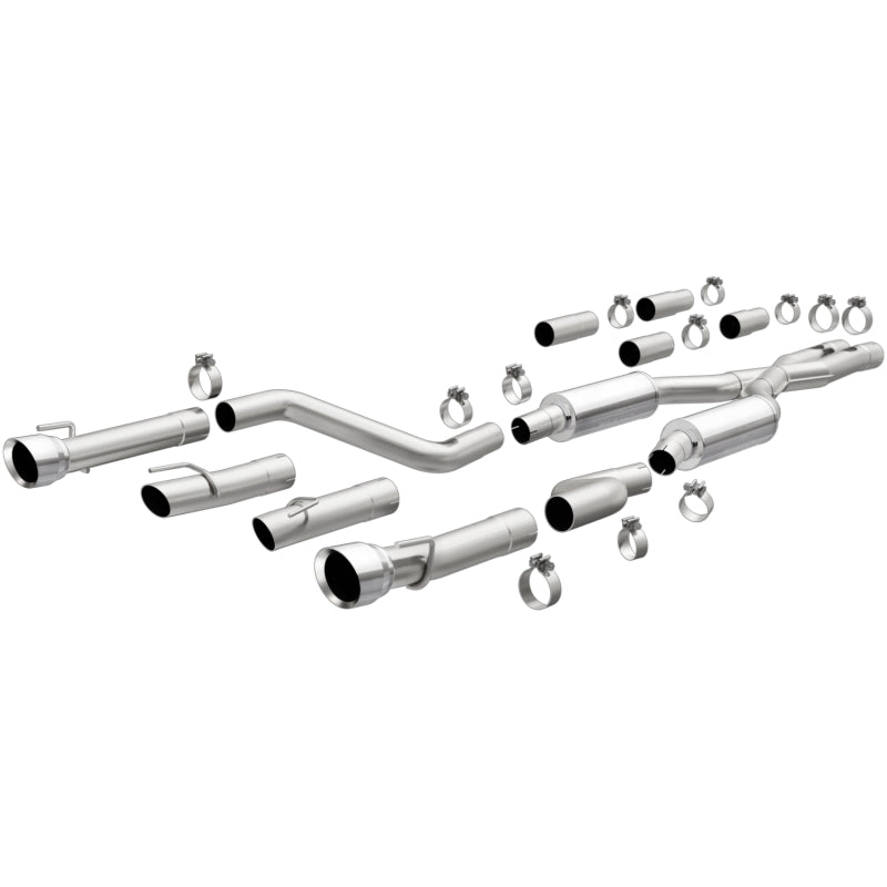 Magnaflow 19371 MagnaFlow 2017+ Dodge Charger 409 SS Polished 3in Quad Tips Cat-Back Exhaust