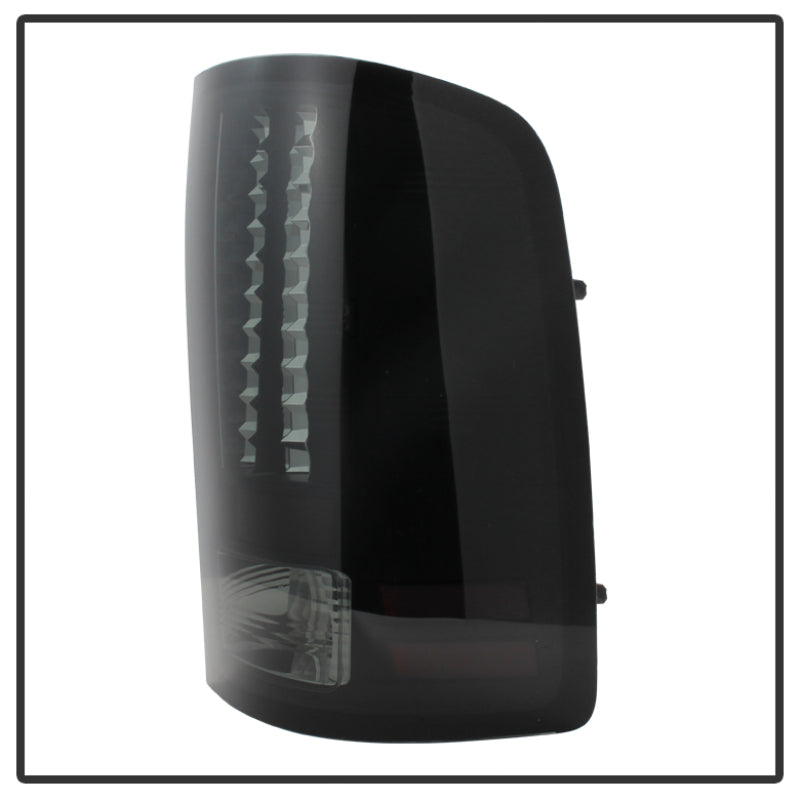 SPYDER 5078186 Spyder GMC Sierra 07-13 (Not 3500 Dually 4 Rear Wheels)LED Tail Lights Blk Smke ALT-YD-GS07-LED-BSM