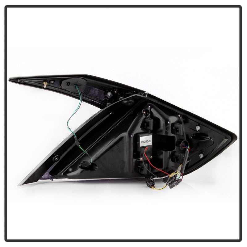 SPYDER 5086440 Spyder 16-18 Honda Civic 4 Door Light Bar LED Tail Lights - Black Smoke (ALT-YD-HC164D-LB-BSM)
