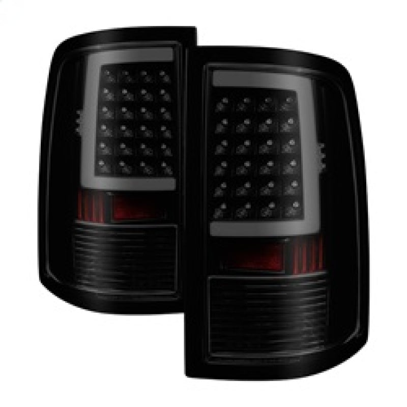 SPYDER 9038488 xTune 09-18 Dodge RAM 1500 LED Tail Lights - Black Smoke (ALT-ON-DR09-LBLED-BSM)