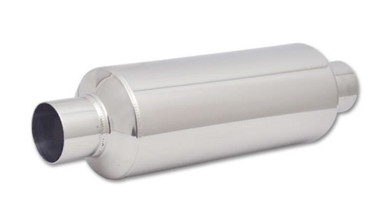 Vibrant 17930 SS Resonator (Standard Design) 2.5in inlet/outlet x 18in long w/ 5in OD resonator body