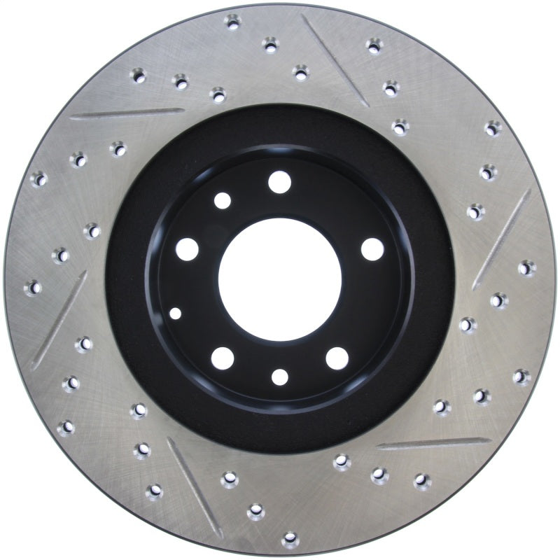 Stoptech 127.45051R StopTech Slotted & Drilled Sport Brake Rotor