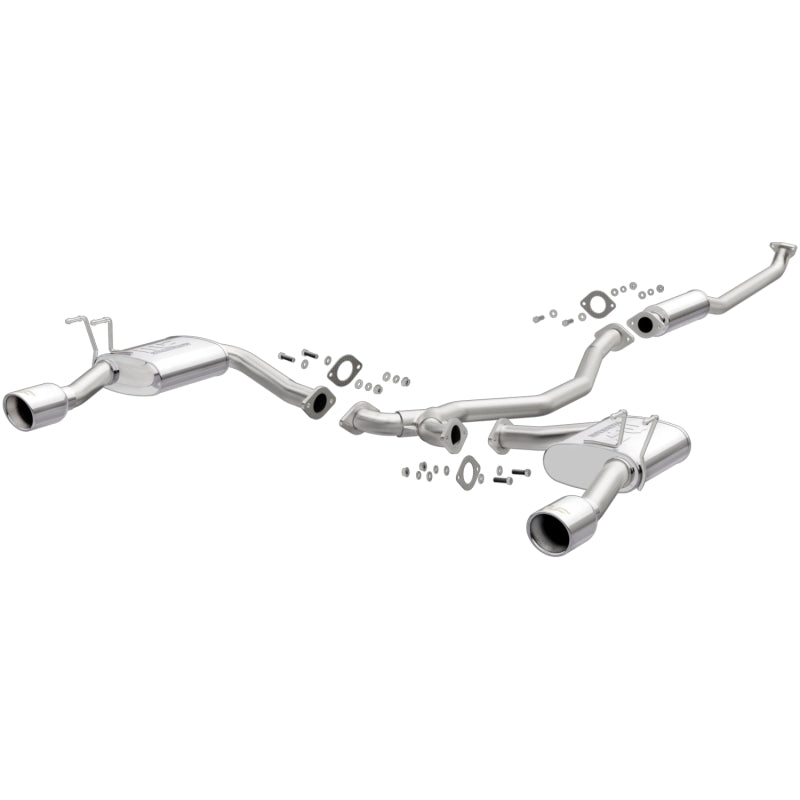 Magnaflow 19312 MagnaFlow Cat-Back 2016 Honda Civic (Sedan Only) 1.5L L4 Turbo 2.25in SS Dual Outlet