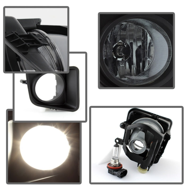 SPYDER 5077707 Spyder Toyota Tundra 2014+ OEM Fog Lights W/Switch- Smoked FL-CL-TTU14-SM
