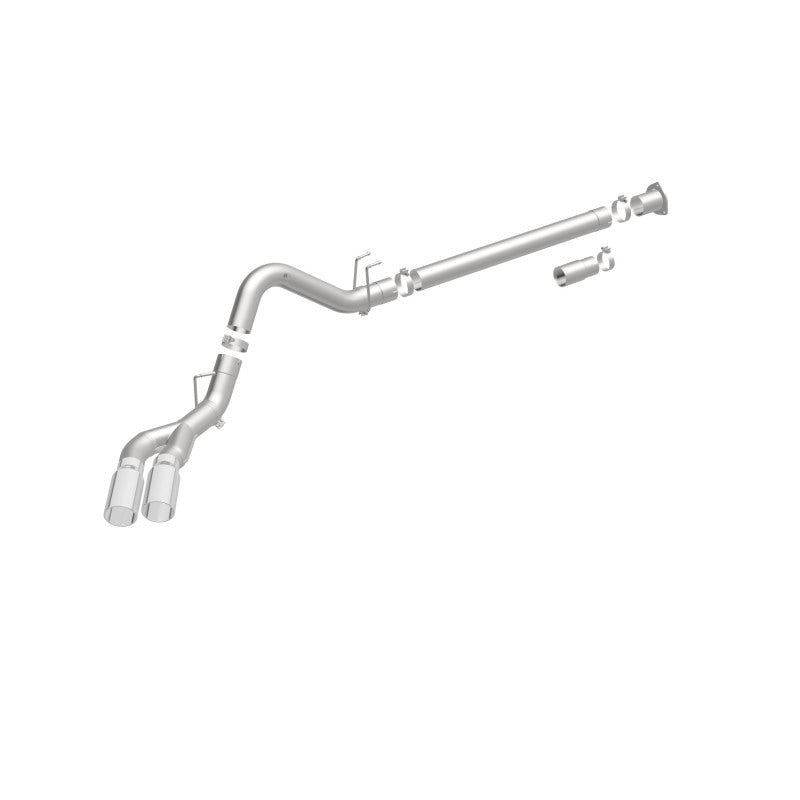 Magnaflow 17873 MagnaFlow 08-17 Ford F-250/F-350/F-450 4.6L/6.7 DPF-Back SS 4in Dual Single Passenger Side Rear Exit