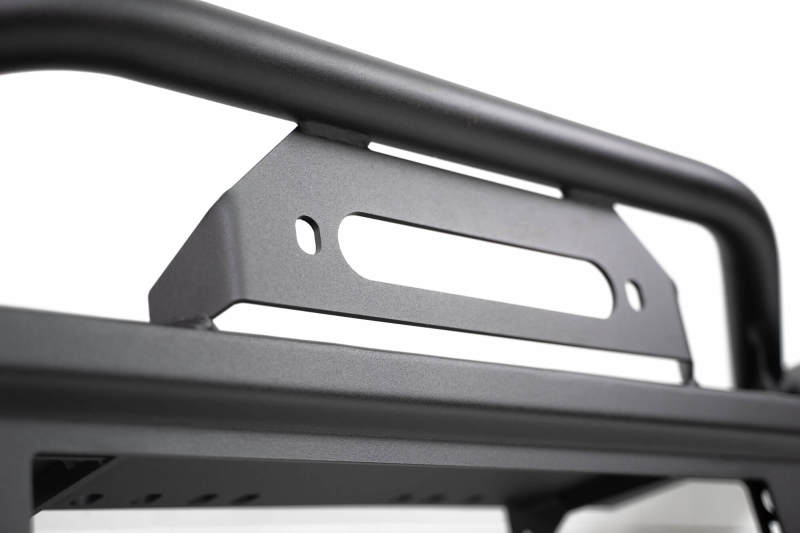DV8 Offroad FBJL-07 18-23 Jeep Wrangler JL / 20-23 Jeep Gladiator JT FS-7 Mid-Width Winch Front Bumper