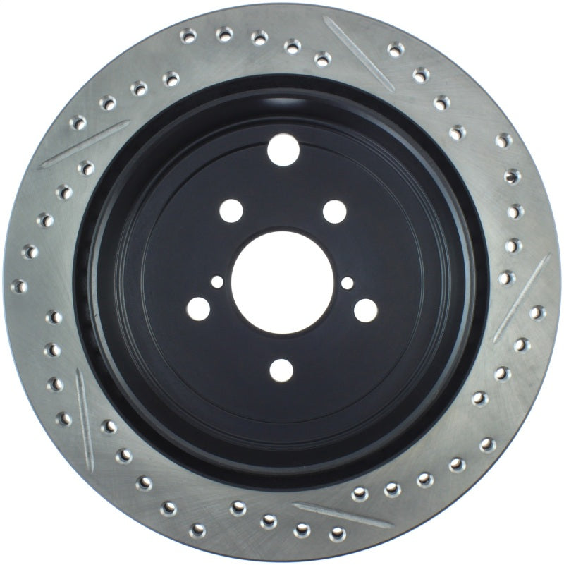Stoptech 127.47031R StopTech Slotted & Drilled Sport Brake Rotor