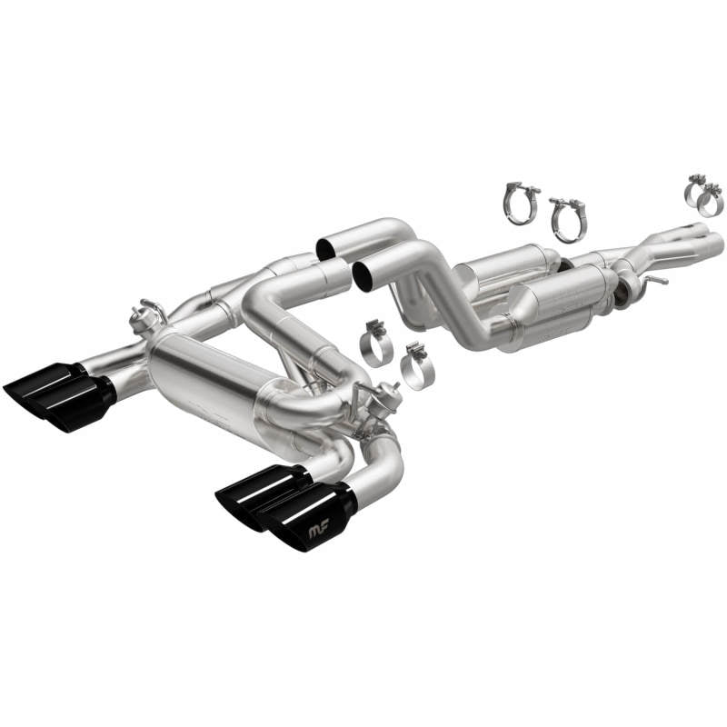 Magnaflow 19598 MagnaFlow 21-22 Jeep Wrangler V8 6.4L Street Series Cat-Back Exhaust w/ Black Tips