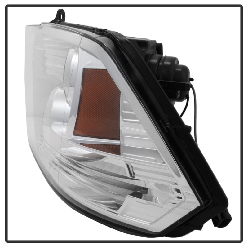 SPYDER 5010049 Spyder Dodge RAM 1500 09-14 10-14 Projector Headlights Halogen- LED Halo LED - Chrm PRO-YD-DR09-HL-C