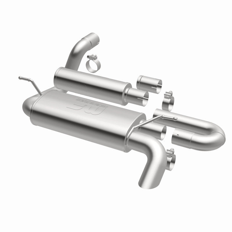 Magnaflow 19620 MagnaFlow 18-23 Jeep Wrangler JL 2.0L/3.6L Overland Series Axle-Back Exhaust