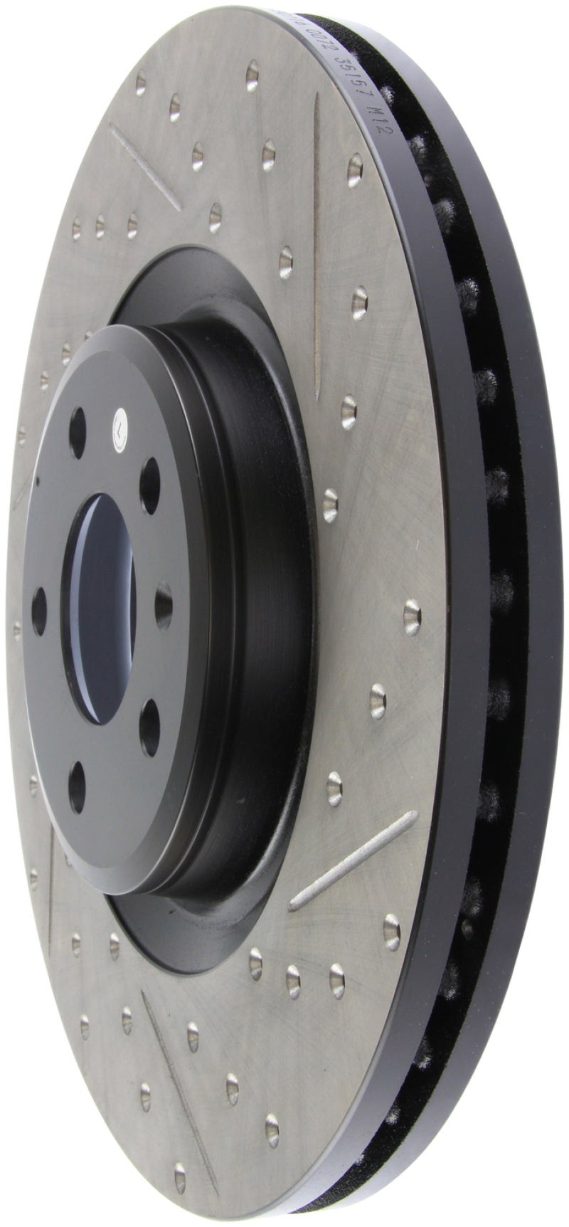 Stoptech 127.33138L StopTech Slotted & Drilled Sport Brake Rotor