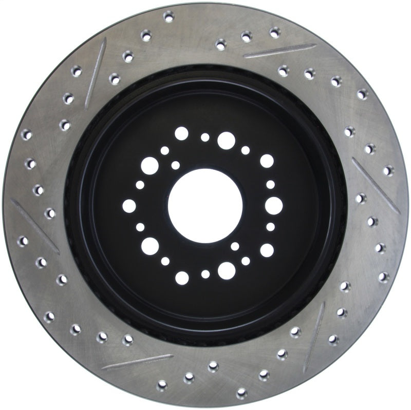 Stoptech 127.44084L StopTech Power Slot 93-97 Lexus GS Series/95-00 LS400/92-00 SC400 Rear Left Drilled & Slotted Rotor