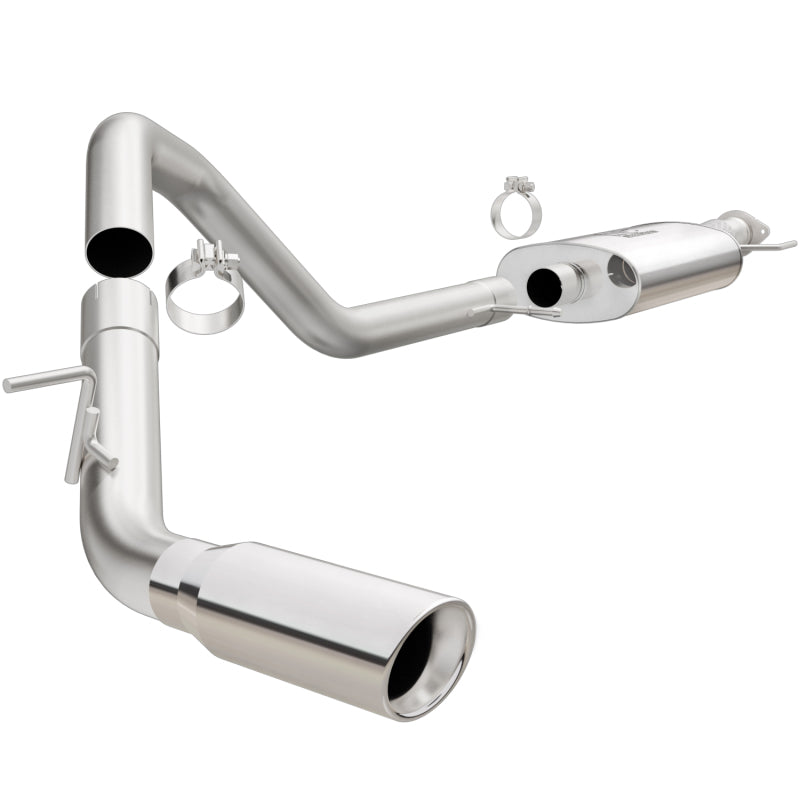 Magnaflow 19051 MagnaFlow 15-16 Ford Expedition V6 3.5L Cat-Back, SS, 4in Tip Single Psgr Side Exit