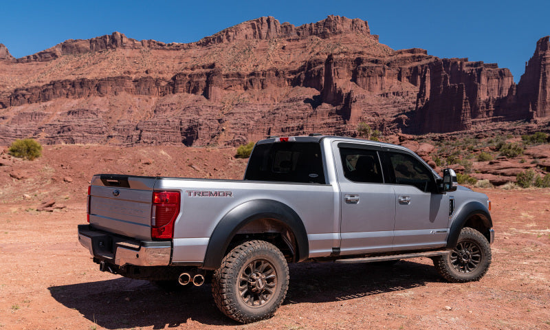 Bushwacker 20943-02 17-18 Ford F-250 Super Duty Extend-A-Fender Style Flares 4pc - Black